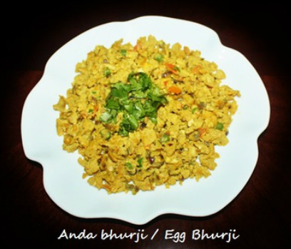 Egg Bhurji / Anda Bhurji