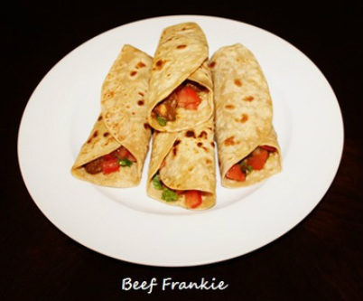 Beef Frankie (Beef wrap)