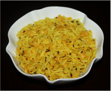  Arhar dal with rice khichdi 