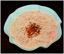 Gajar ka Raita / Yogurt with Carrot 