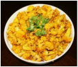 Gobi Aloo / Cauliflower with Potatoes