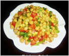 Chickpea salad - Indian spicy chickpea salad