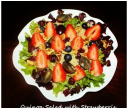 Quinoa Salad with Strawberrie, Blueberries & Grape salad