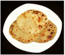  Bajra ka paratha (Millet flour paratha) 