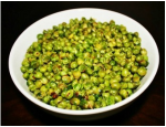 Muttar chat - Sukhi Muttar (Green peas)