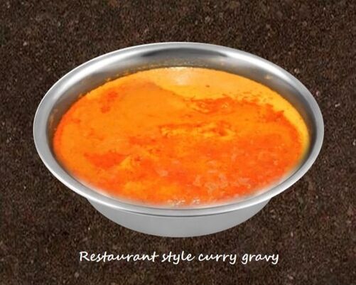    Restaurant style curry gravy