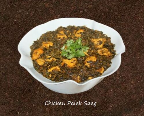 Chicken Palak Saag