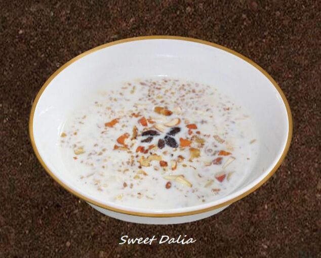 Sweet Dalia/Cream of Wheat Porridge