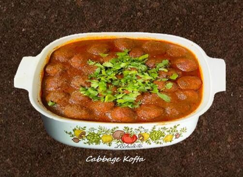 Cabbage kofta/Bandh Gobi kofta
