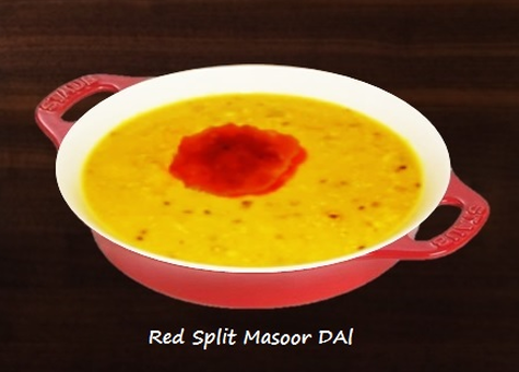 Red split skinned Masoor Dal
