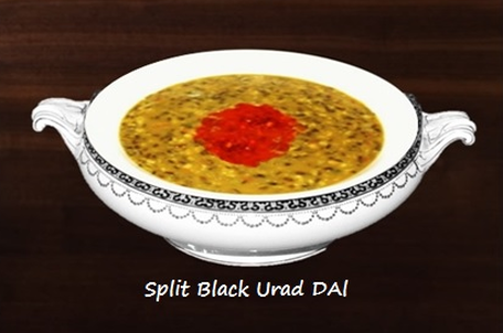 Split Black Urad Dal