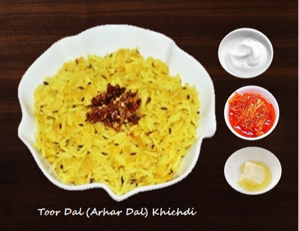 Toor Dal (Arhar Dal) Khichdi